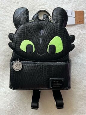 NWT Loungefly How To Train Your Dragon Toothless Epic Universe Rare Backpack